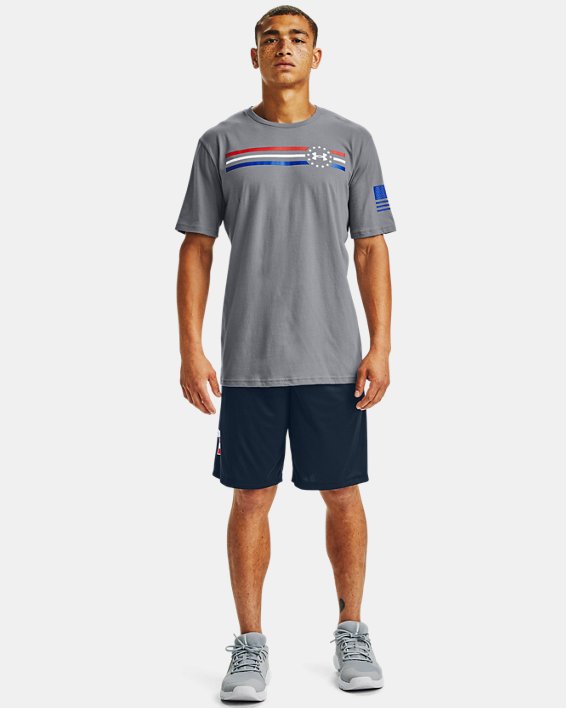 Men's UA Freedom Tech™ Big Flag Logo Shorts, Blue, pdpMainDesktop image number 2